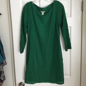 Green Banana Republic Mini Dress